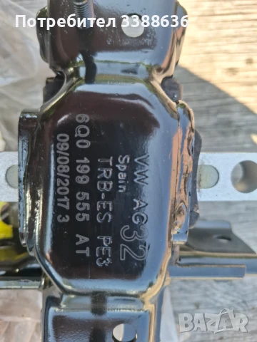 Тампон за двигател /заден ляв,нов/ OE 6Q0199555AT, за Фолксваген,Ауди,Шкода,Сеат