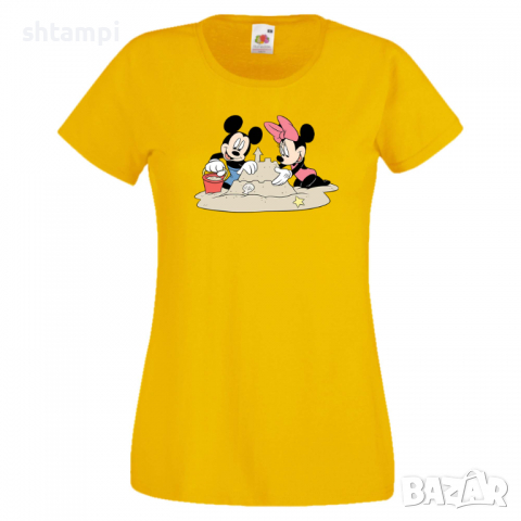 Дамска тениска Mickey & Minnie 4, снимка 10 - Тениски - 36526217