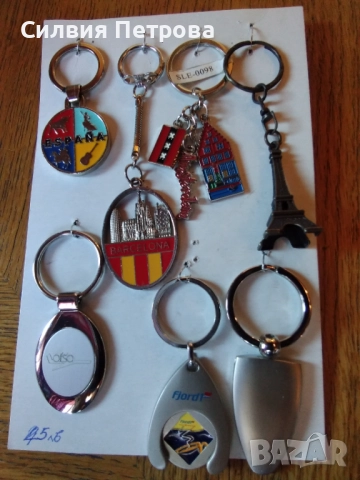 Ключодържатели, различни, колекция