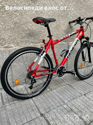 Алуминиев велосипед 26 цола 24 скорости преден амортисьор аиро капли палцови команди много запазено , снимка 8 - Велосипеди - 49780135