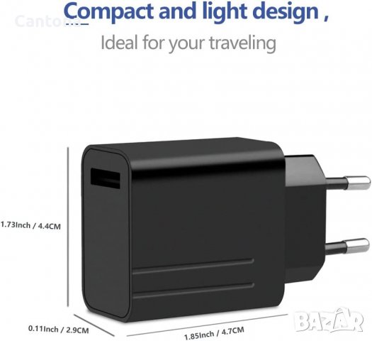 Weyo Q11 QUICK CHARGE 15W 5V/3A USB зарядно, снимка 4 - Оригинални зарядни - 40041073