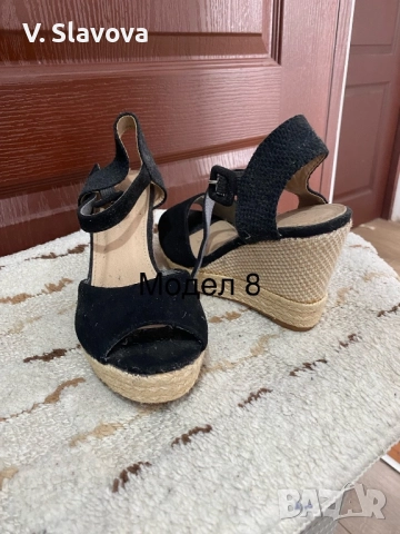 Различни модели обувки на висок ток или платформа, снимка 9 - Дамски обувки на ток - 52773967