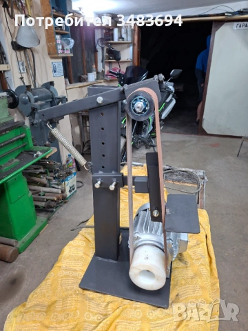 Лентов шлайф, гриндер, снимка 5 - Шлайфмашини - 54286142