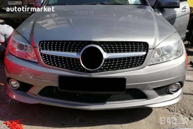 Хром/сива диамантена решетка – W204CHR, снимка 2 - Аксесоари и консумативи - 56051447