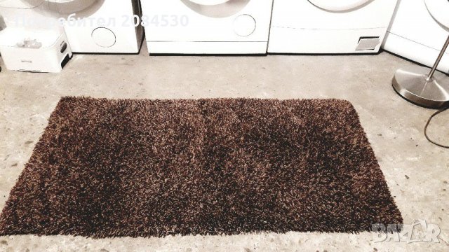 Килим кафяв 124/60см, снимка 2 - Килими - 30509076