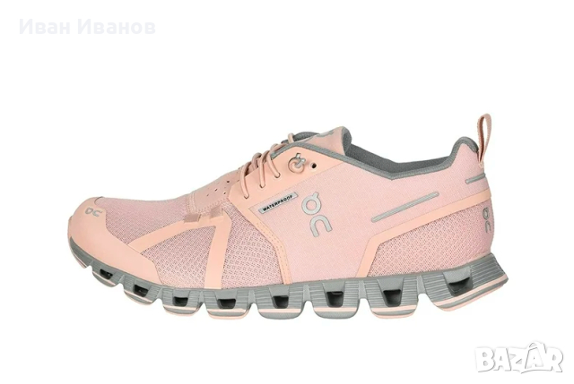 On Cloud Waterproof Rose Lunar водоустойчиви маратонки номер 37 ,5, снимка 3 - Маратонки - 44589875
