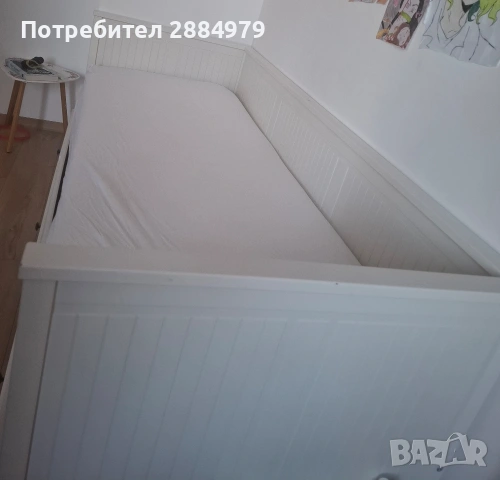 кушетка Hemnes IKEAс матраци, снимка 6 - Спални и легла - 53875446