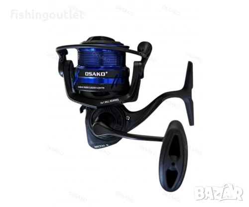 Фидер макара с метално тяло и 11 лагера Osako FDS 5000/6000, снимка 5 - Макари - 50565401