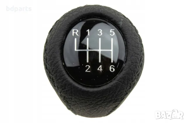 Топка за скоростен лост, Mazda, 6 скорости, Черен, Кожа, снимка 2 - Части - 56141287