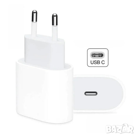 Aдаптер за зарядно с кабел Type C към IoS, снимка 2 - Аксесоари и консумативи - 44511330