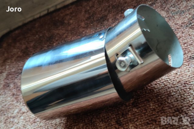 Хромиран накрайник ауспух, снимка 5 - Аксесоари и консумативи - 39334154