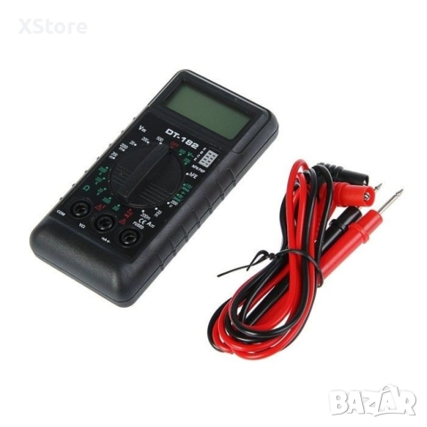 Мини цифров мултимер с дисплей, модел DT-182, снимка 2 - Други инструменти - 52588796