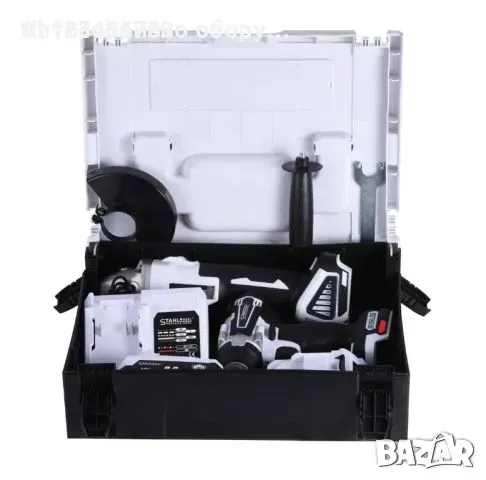 Акумулаторен Винтоверт и Безчетков Ъглошлайф STAHLMAYER PRO 36V 8,0AH, снимка 4 - Други инструменти - 49701984