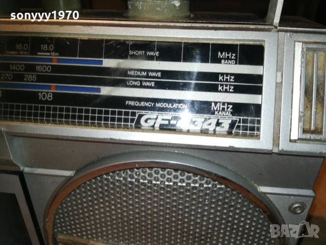 sharp gf-4343 stereo-внос sweden 1110202045, снимка 6 - Радиокасетофони, транзистори - 30384244