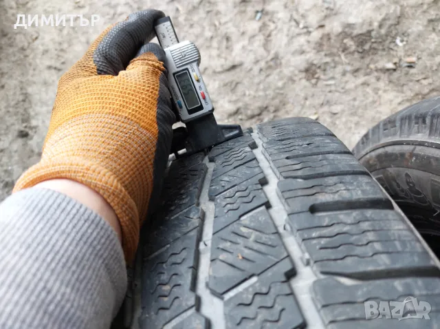 2бр.зимни гуми MICHELIN 225/75/16C 121R DOT2421, снимка 3 - Гуми и джанти - 48762081