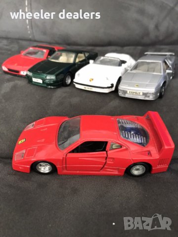 Метални количкии MC Toys Porsche Lotus Ferrari Aston Martin 1:38, снимка 4 - Колекции - 40355347