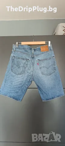 Levis мъжки къси дънки размер 32 син цвят отлично състояние , снимка 2 - Къси панталони - 55849428
