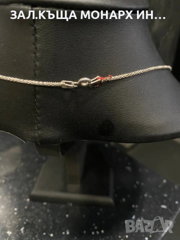 Сребърно колие, снимка 6 - Колиета, медальони, синджири - 51185824