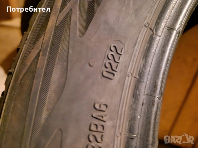 4бр. летни гуми Continental EcoContact 6Q 215/55/17, снимка 4 - Гуми и джанти - 52013669