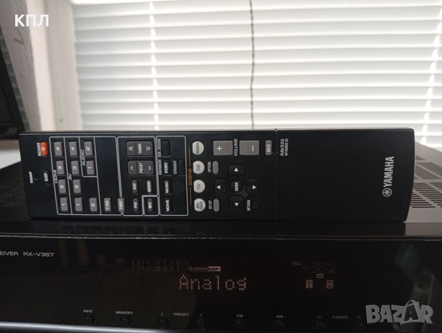 5.1 канален ресивър Yamaha rx-v 367, снимка 5 - Ресийвъри, усилватели, смесителни пултове - 54330149