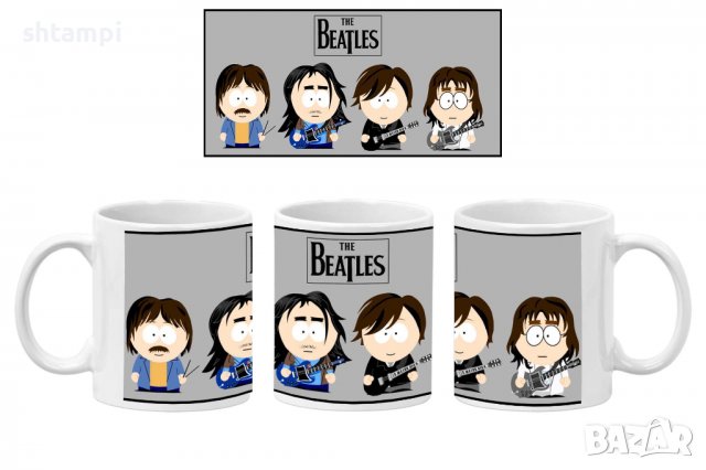 Чаша Beatles 01,Керамична Чаша, Кафе Чай, Игра,Изненада,Подарък,Повод,Празник,Рожден Ден, снимка 6 - Чаши - 38508268