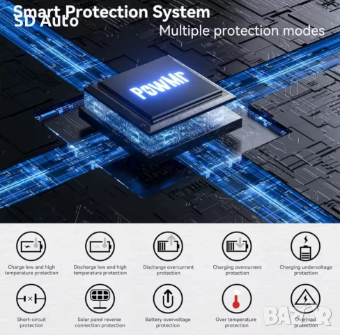 Хибриден инвертор Pow Mr - 6,2 Kw / 48V, снимка 8 - Друга електроника - 52190404