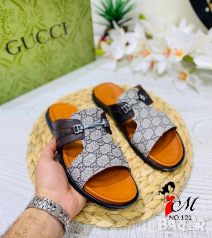 чехли gucci, снимка 3 - Мъжки чехли - 51458767