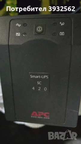 APC Smart-UPS SC 420, снимка 3 - UPS захранвания - 52240286