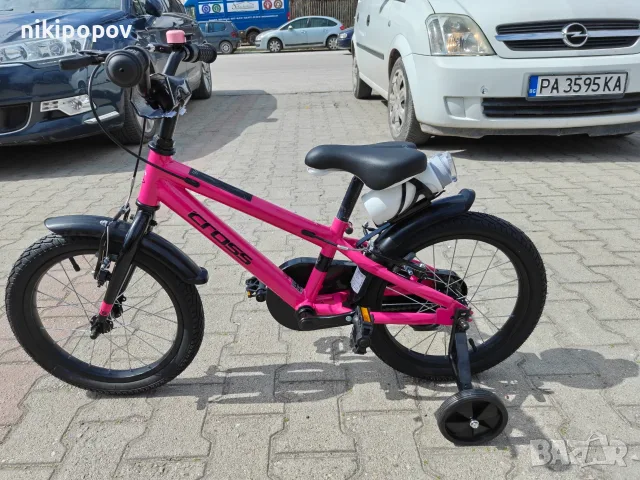 CROSS Детски велосипед 16" DIVA розов, снимка 8 - Велосипеди - 56528720