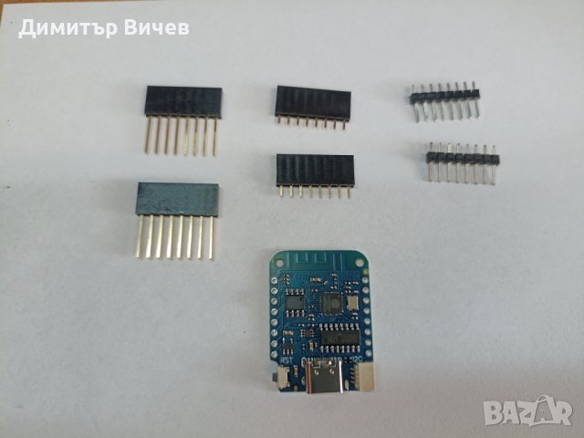 D1 mini v4 WIFI съвместима с Lolin/Wemos D1 mini v 4.0.0 USB Type-C Arduino, снимка 2 - Друга електроника - 39067710