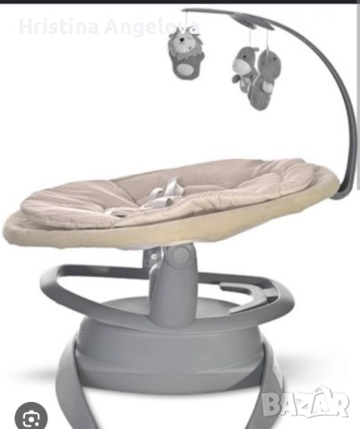 Електрическа бебешка люлка LORELI TOSCANA, снимка 2 - Детски люлки - 52973377