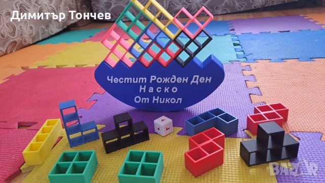 Игра баланс Tetris , снимка 4 - Игри и пъзели - 44168324