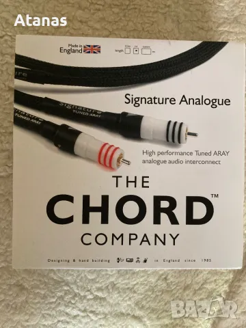 Chord Signature Tuned Aray RCA to RCA кабел 