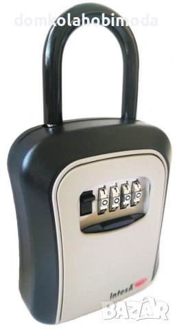 Малка кутия за ключове с Код за отключване, 9,5x17x4 Сантиметра