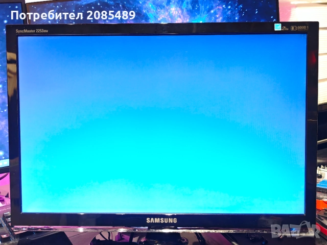 Монитор Samsung SyncMaster 2253BW 2ms, снимка 3 - Монитори - 52807774