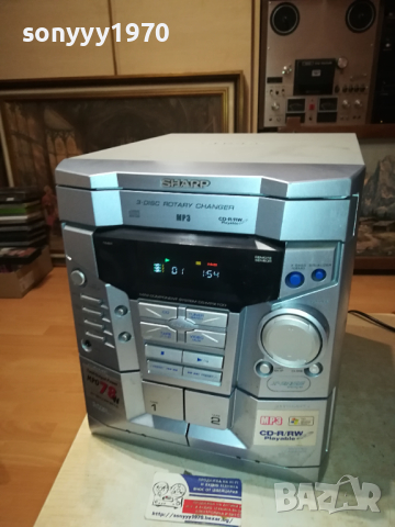 SHARP CD-MPX100H TUNER AMPLIFIER 2DECK 3CD-ВНОС SWISS 1103240806, снимка 2 - Аудиосистеми - 44706960