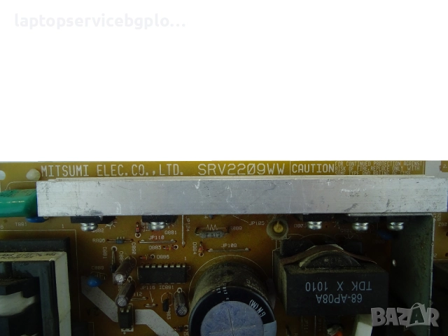 Захранваща платка   SRV2209WW  TV Toshiba 40XV733R, снимка 2 - Части и Платки - 52599221