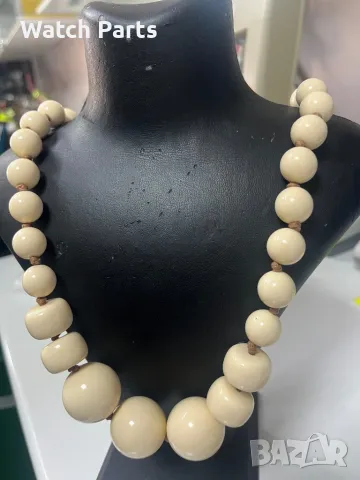 Стари колиета акрил / тигрово око / черупки, снимка 2 - Други - 48699466