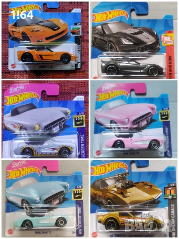 Hot Wheels / Matchbox Corvette , снимка 2 - Колекции - 49578603