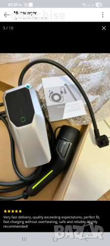 Зарядна станция Junsun 7 KW/32 А type 2 