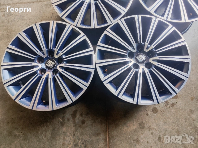4бр.алуминиева джанта 16цола за Seat 5x100, снимка 2 - Гуми и джанти - 54107930