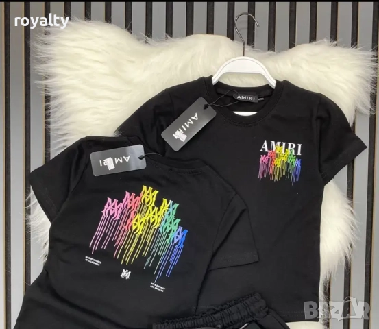 Детска тениска Amiri Два цвята , снимка 2 - Детски тениски и потници - 52828826