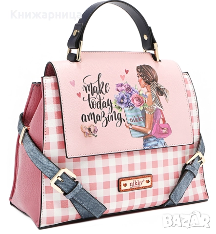 Чанта Nikky by Nicol Lee, колекция Flower Day, снимка 2 - Чанти - 50477859