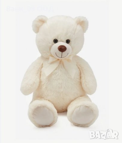 80см! Пухкаво плюшено мече-2 цвята, снимка 2 - Плюшени играчки - 38629658