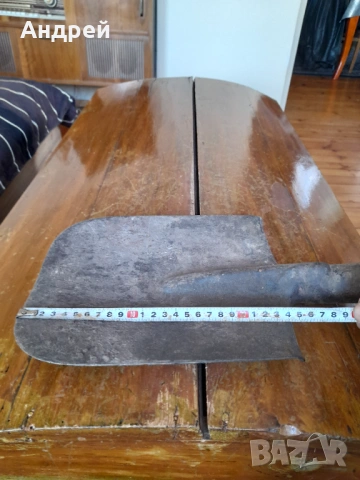 Стара права лопата,лопатка #4, снимка 6 - Други ценни предмети - 53965382