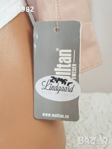 Molltan Sweden Дамско Кожено Яке Естествена Кожа Чисто Ново, снимка 7 - Якета - 49367891