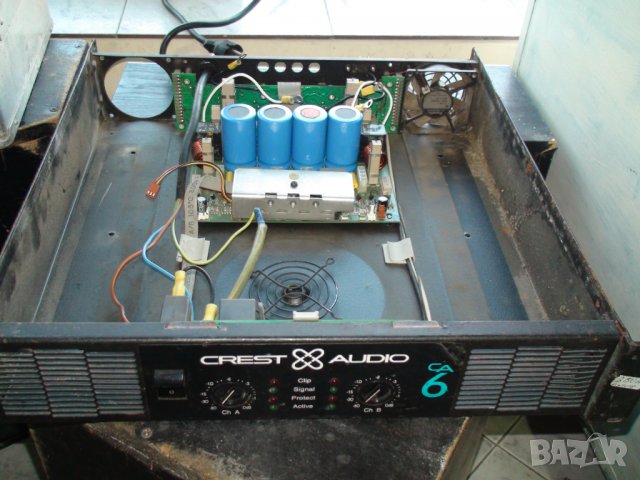Crest Audio CA6 Power Amplifier Кутия и захранване, снимка 2 - Други - 34893780