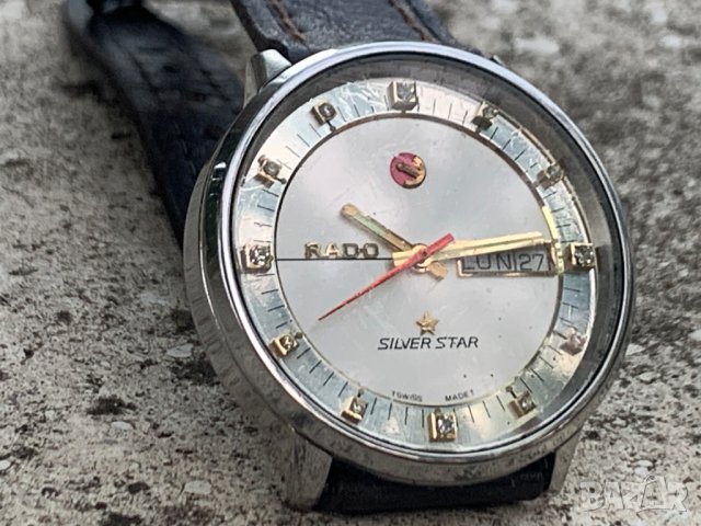 Rado silver star-мъжки ръчен часовник, снимка 6 - Мъжки - 42058715
