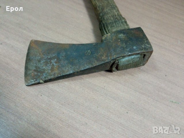 Стара кована брадва със маркировка., снимка 7 - Други ценни предмети - 31280024