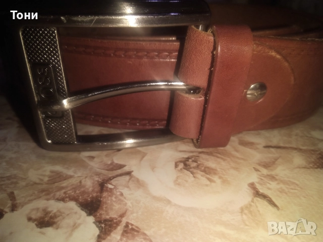 CROSS Оригинал Нов Мъжки Колан Изцяло от Естествена Кожа 130см., снимка 2 - Колани - 52567043